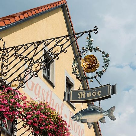 Gasthof Rose Flachslanden Exterior foto